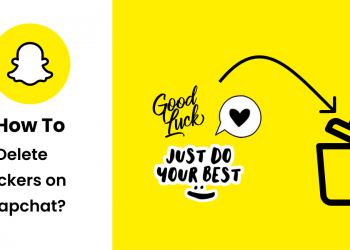 Snapchat'teki Çıkartmalar Nasıl Silinir?